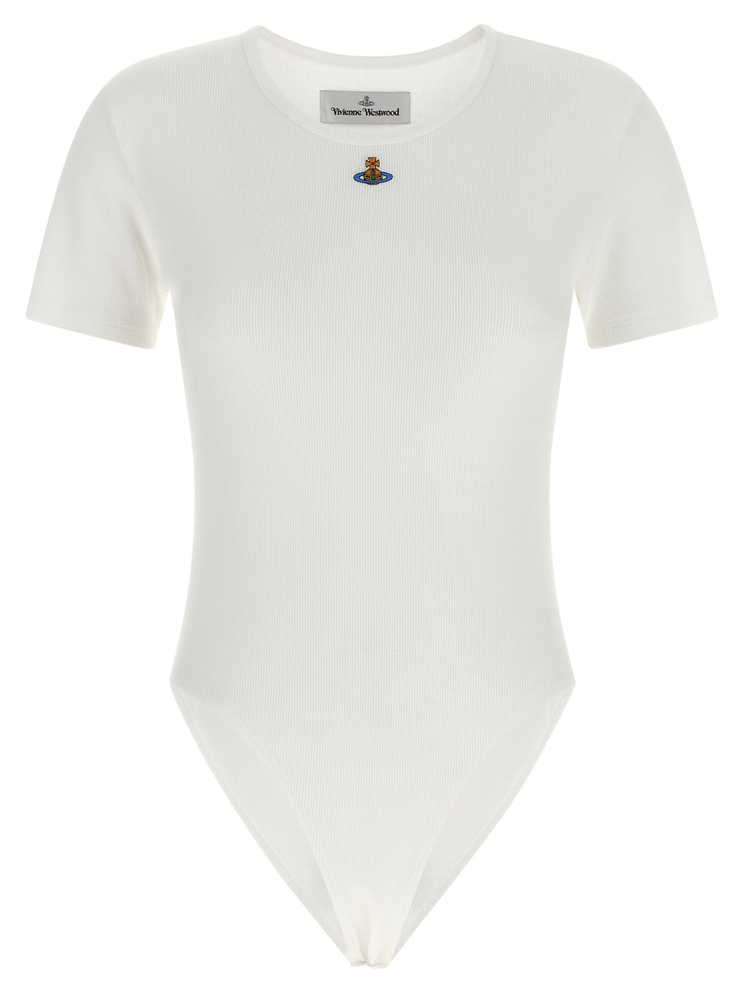 Vivienne Westwood White Cotton Bodysuit