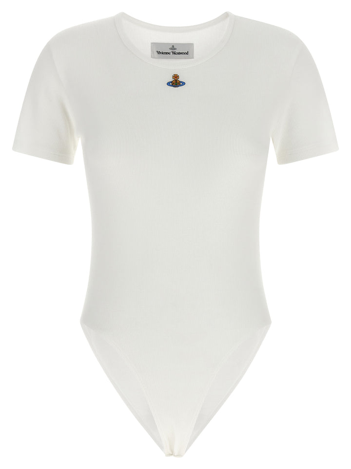 Vivienne Westwood White Cotton Bodysuit