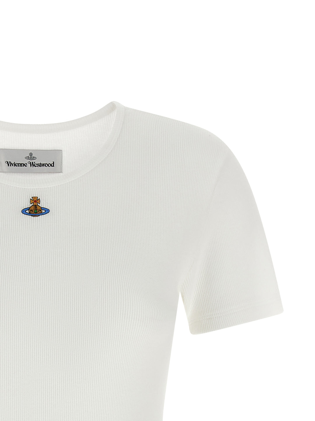 Vivienne Westwood White Cotton Bodysuit