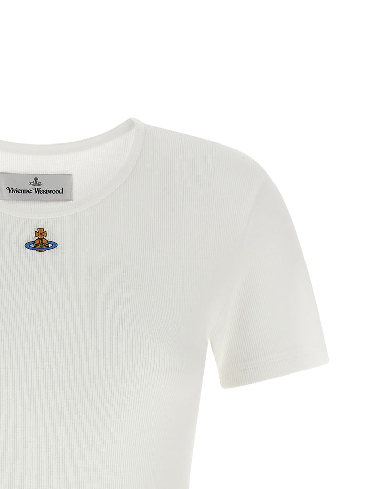 Vivienne Westwood White Cotton Bodysuit