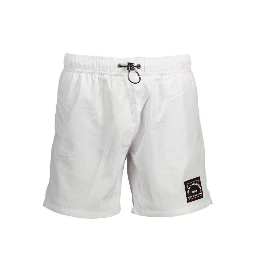 Karl Lagerfeld Bianco Polyester Men&