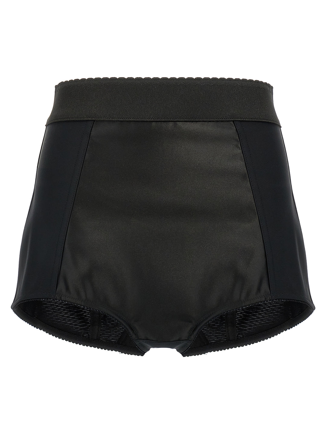 Dolce &amp; Gabbana Black Polyamide Bermuda Shorts