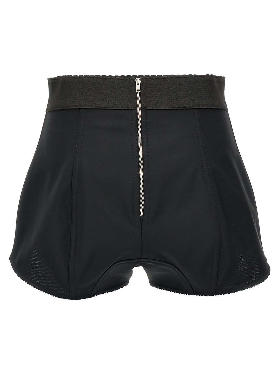 Dolce &amp; Gabbana Black Polyamide Bermuda Shorts