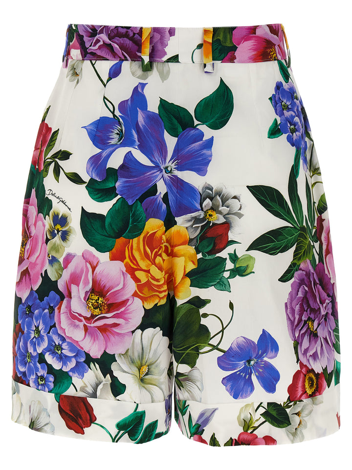 Dolce &amp; Gabbana Multicolor Cotton Bermuda Shorts