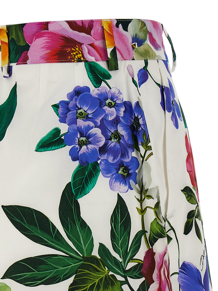 Dolce &amp; Gabbana Multicolor Cotton Bermuda Shorts