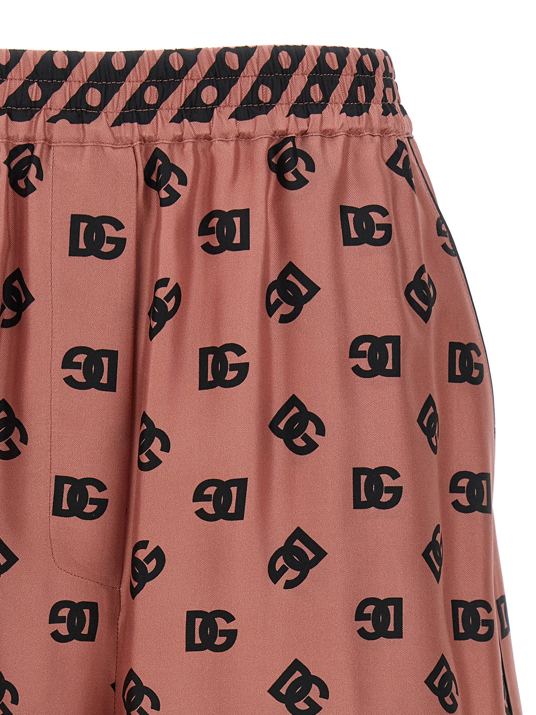 Dolce &amp; Gabbana Multicolor Silk Bermuda Shorts
