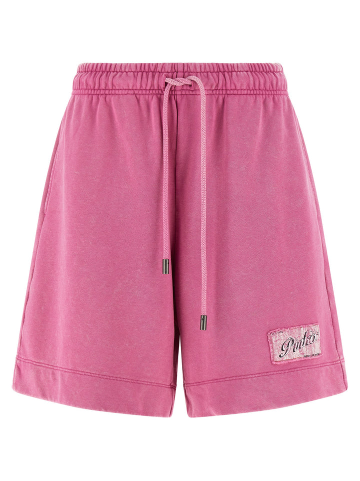 PINKO Multicolor Cotton Bermuda Shorts