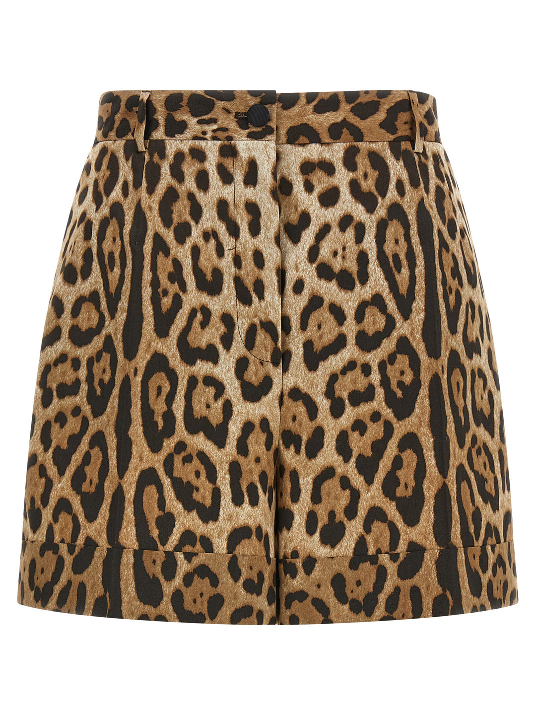 Dolce &amp; Gabbana Brown Cotton Bermuda Shorts