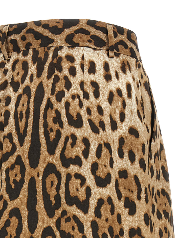 Dolce &amp; Gabbana Brown Cotton Bermuda Shorts
