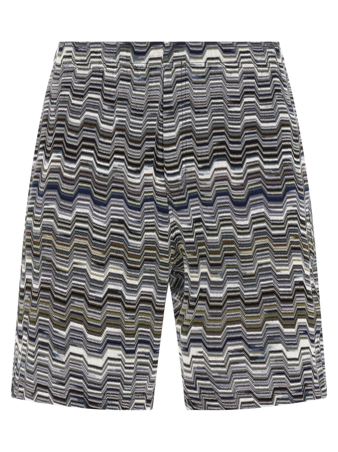 Missoni Bicolor Cotton Bermuda Shorts