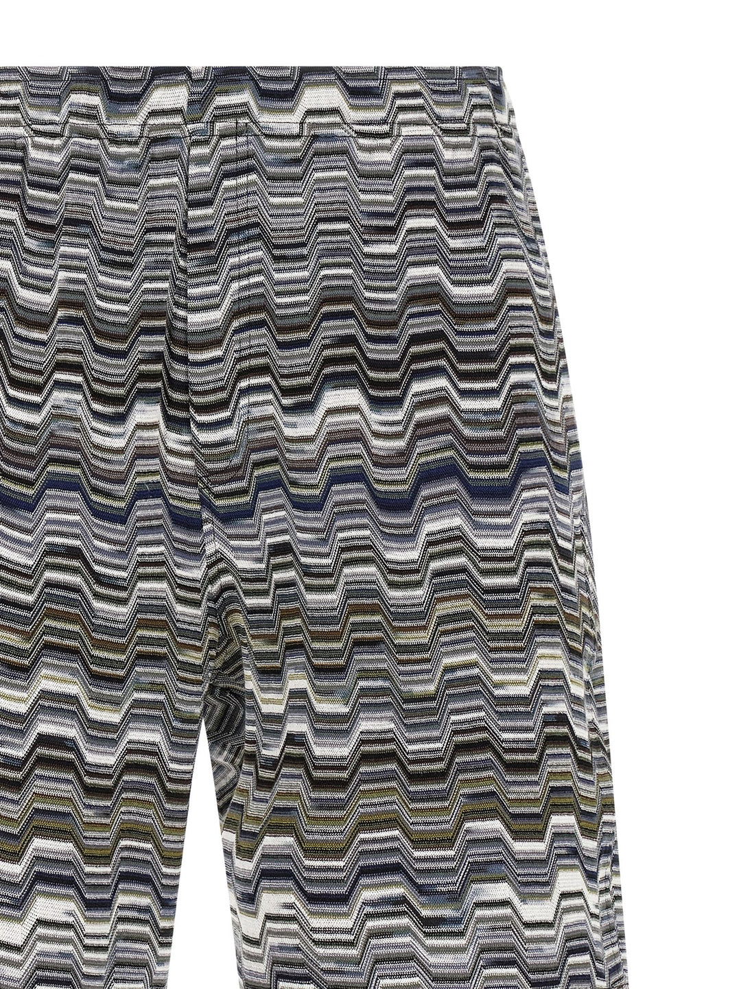 Missoni Bicolor Cotton Bermuda Shorts