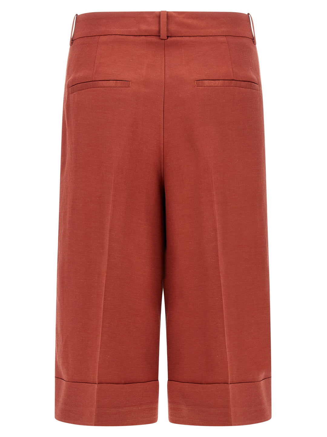 Peserico Multicolor Viscose Bermuda Shorts