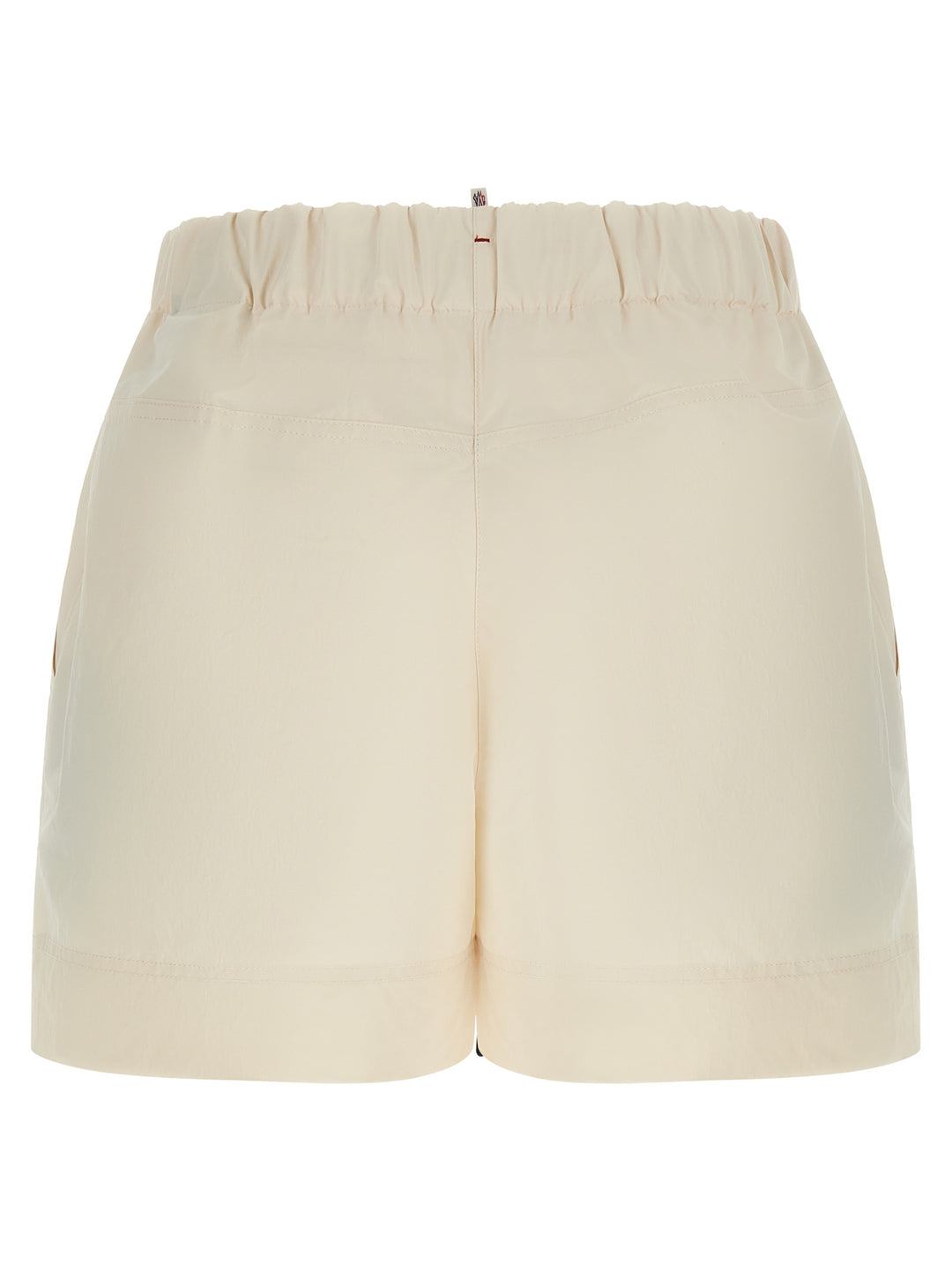 Moncler Grenoble White Polyester Bermuda Shorts