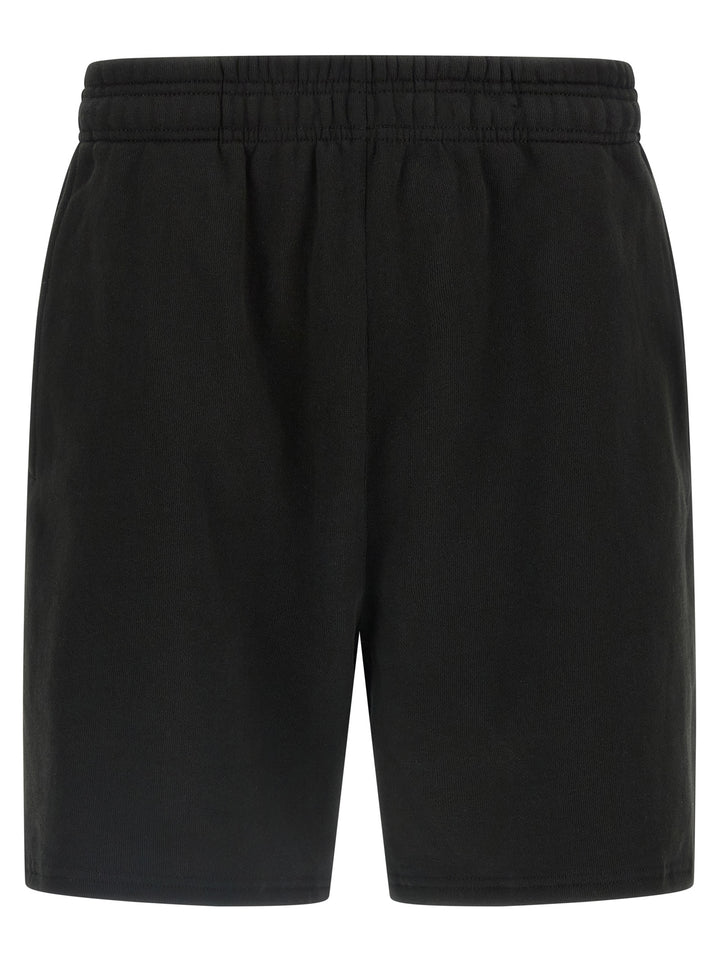 Entire Studios Black Cotton Bermuda Shorts