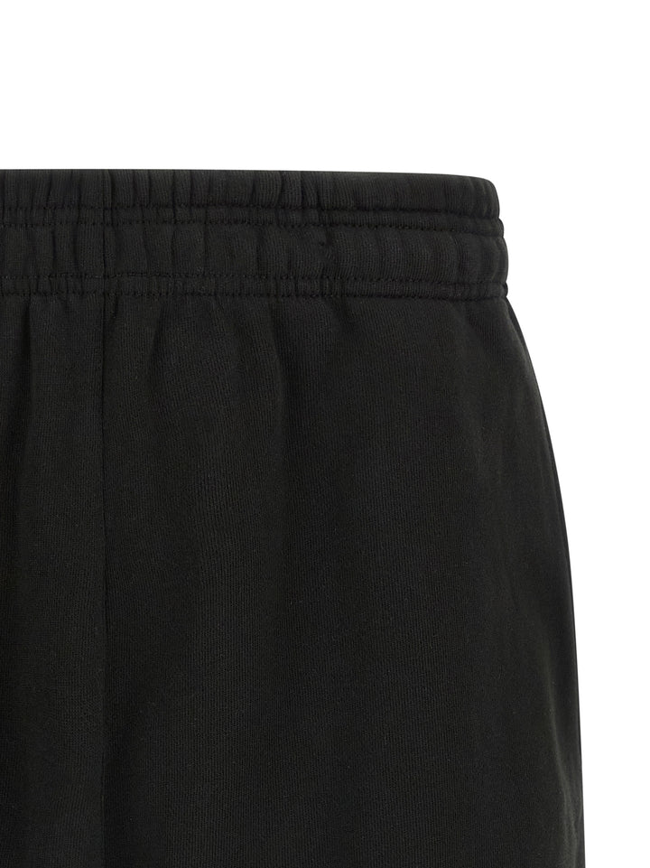 Entire Studios Black Cotton Bermuda Shorts