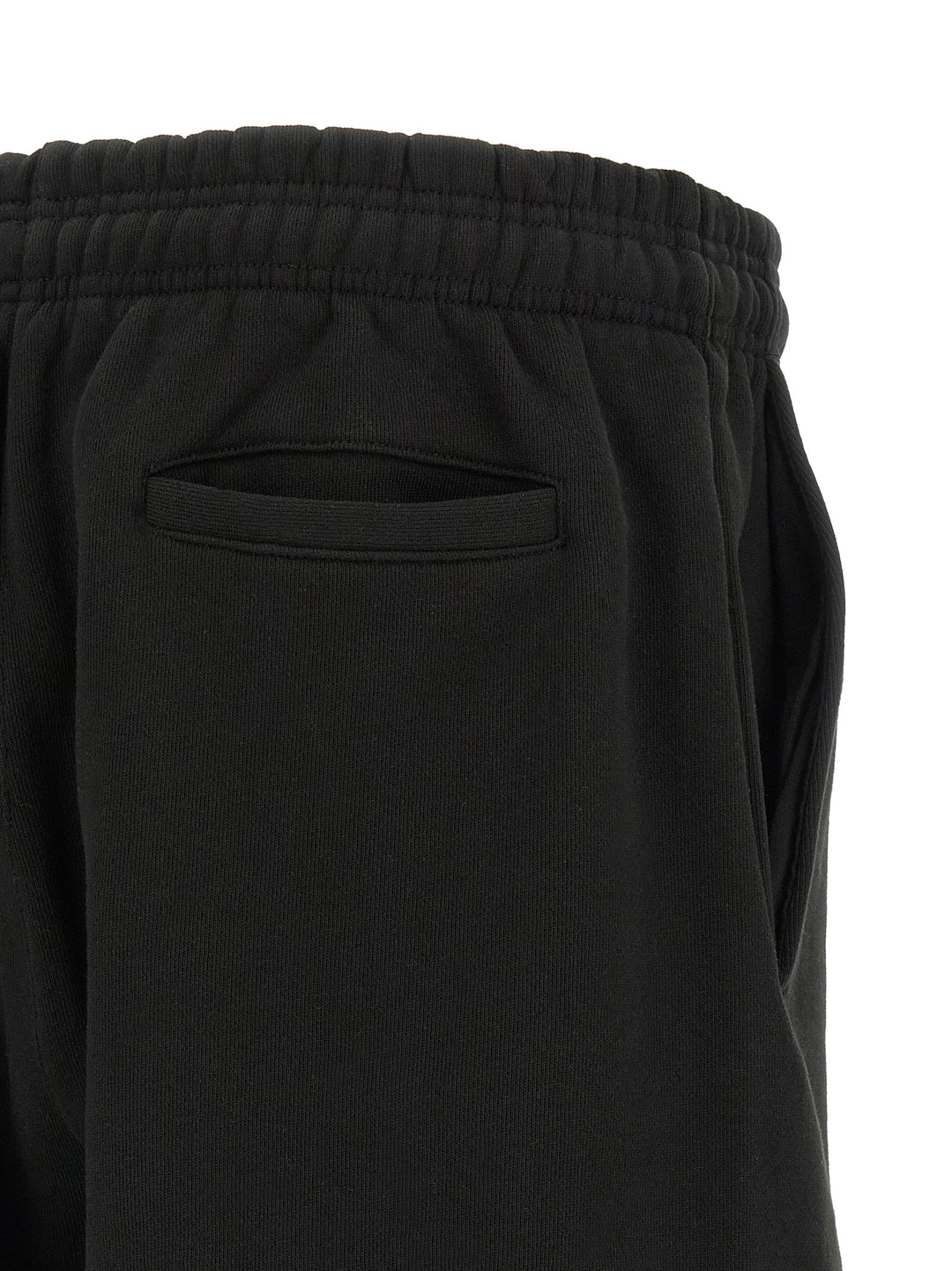 Entire Studios Black Cotton Bermuda Shorts