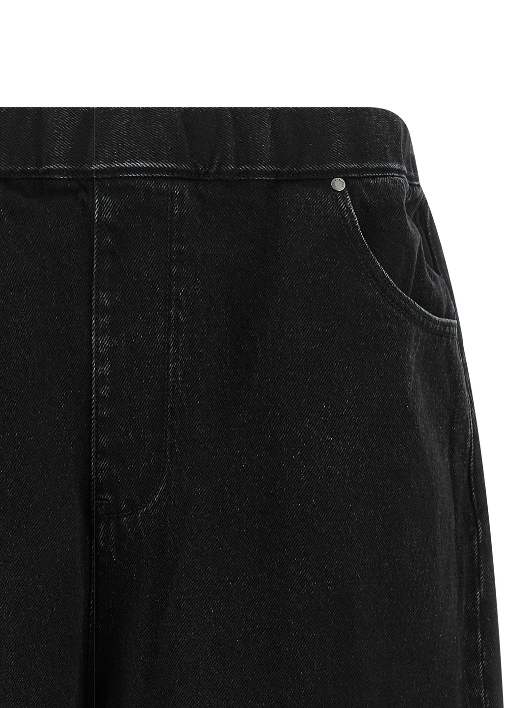 Entire Studios Black Cotton Bermuda Shorts