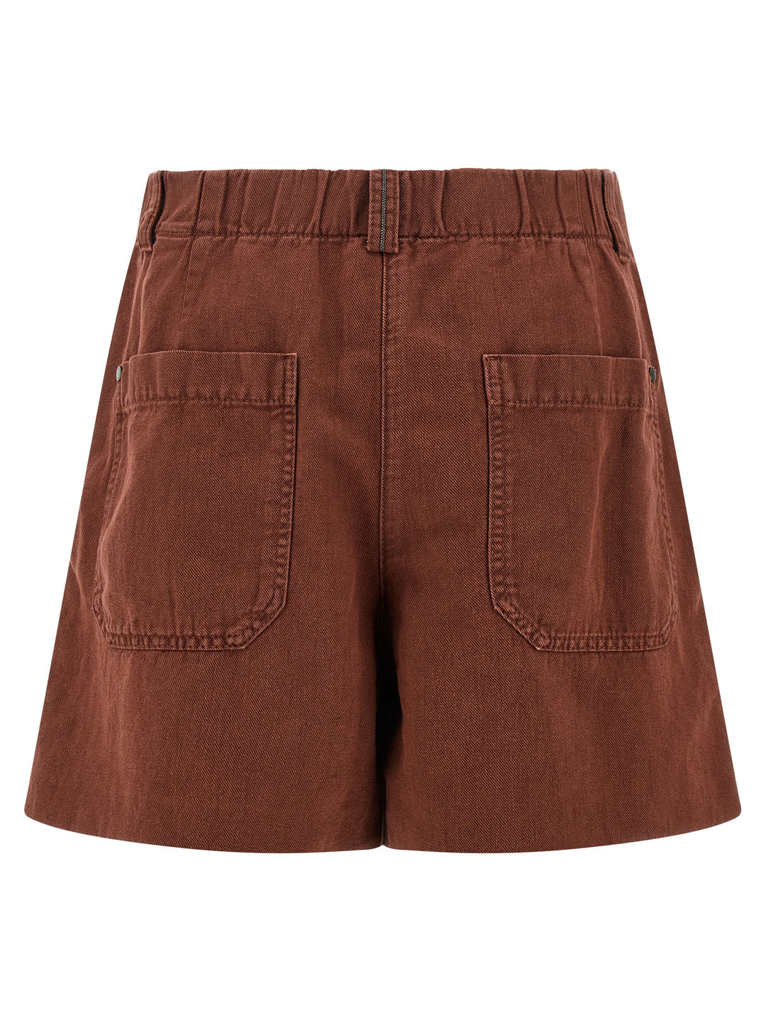 Brunello Cucinelli Multicolor Cotton Bermuda Shorts