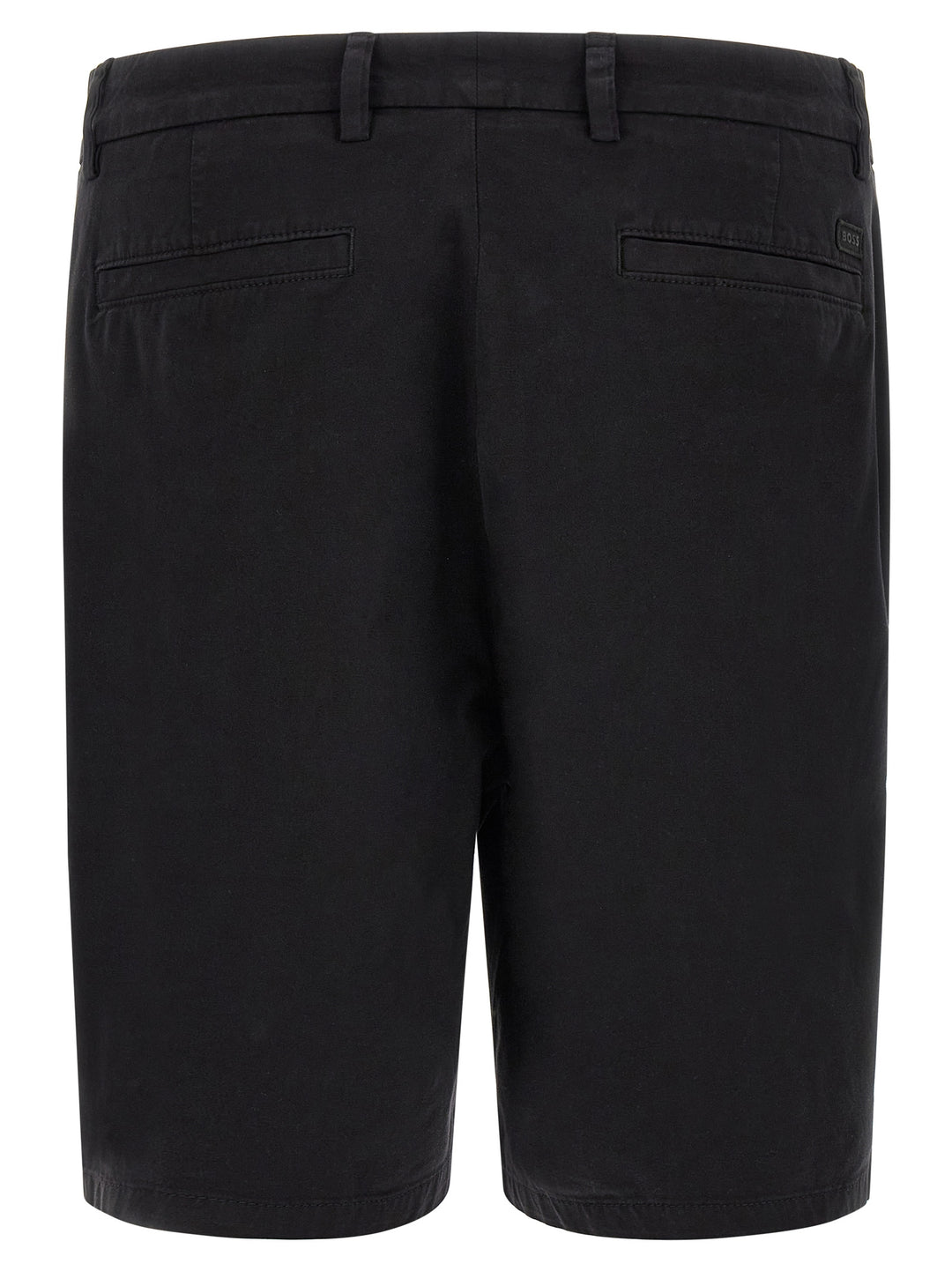 Hugo Boss Black Cotton Bermuda Shorts