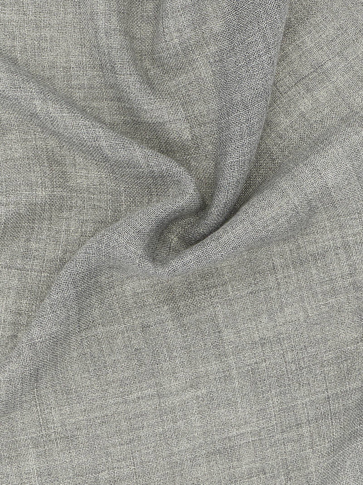 Brunello Cucinelli Gray Virgin Wool Scarf