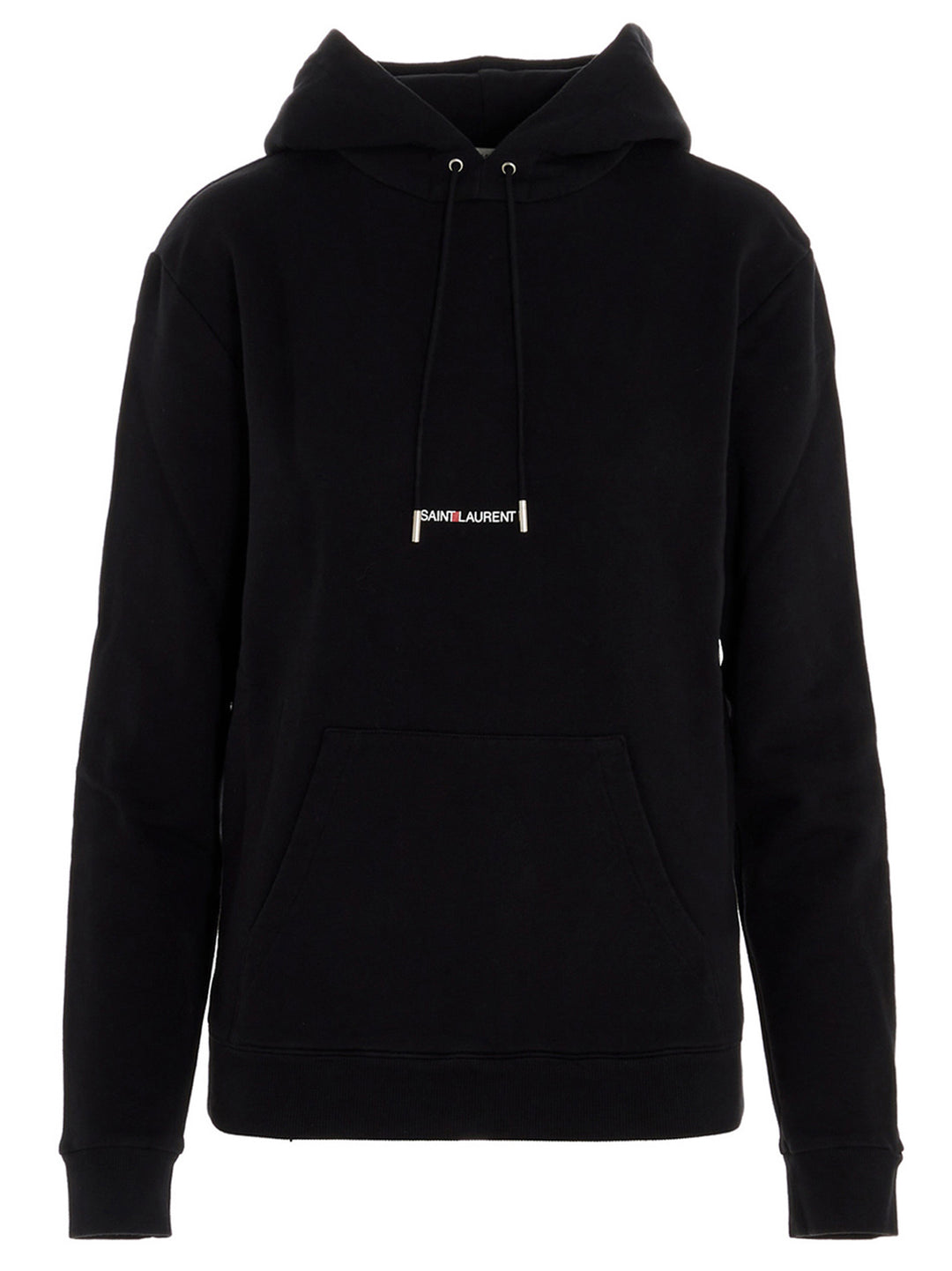 Saint Laurent Black Cotton Sweatshirt