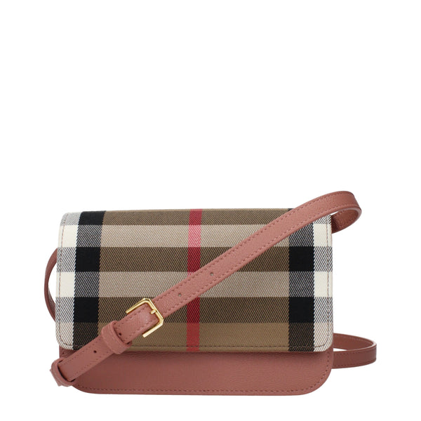 Burberry - Beige Fabric Clutch Bag
