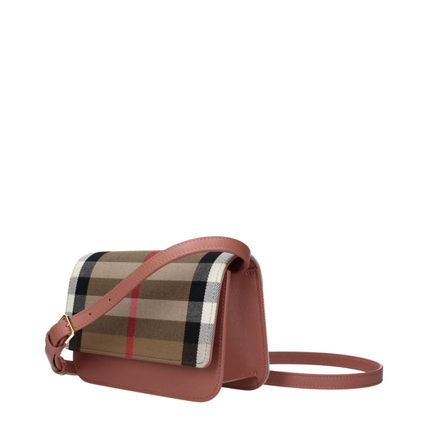 Burberry - Beige Fabric Clutch Bag