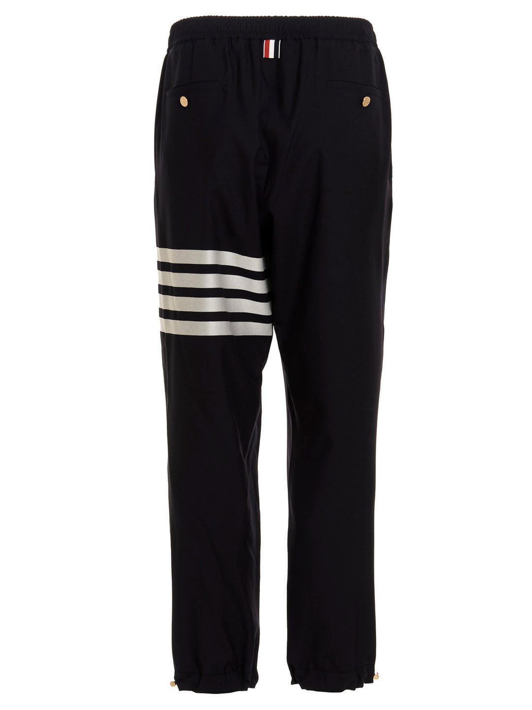 Thom Browne Blue Wool Athletic Pants