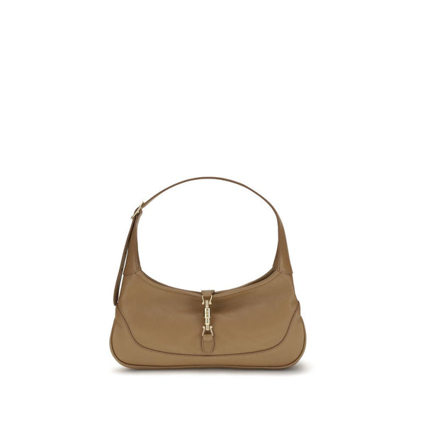 Gucci - Beige Calf Leather Bos Taurus Shoulder Bag
