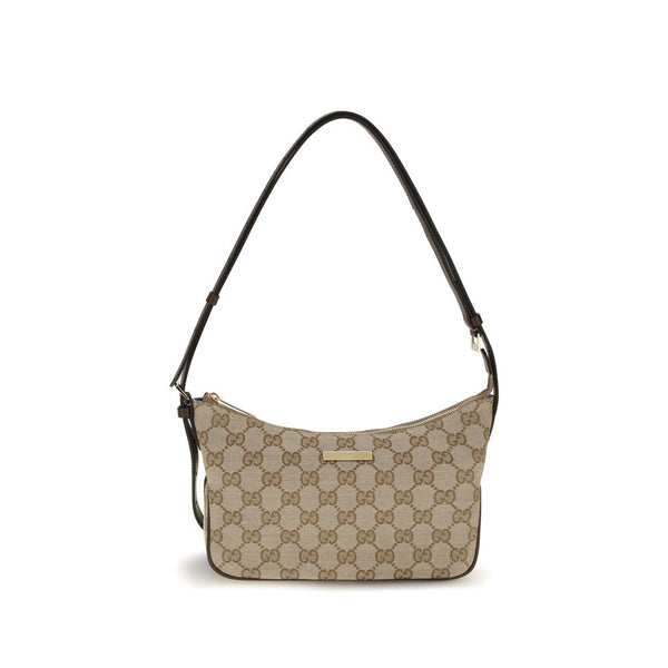 Gucci - Beige Fabric Shoulder Bag