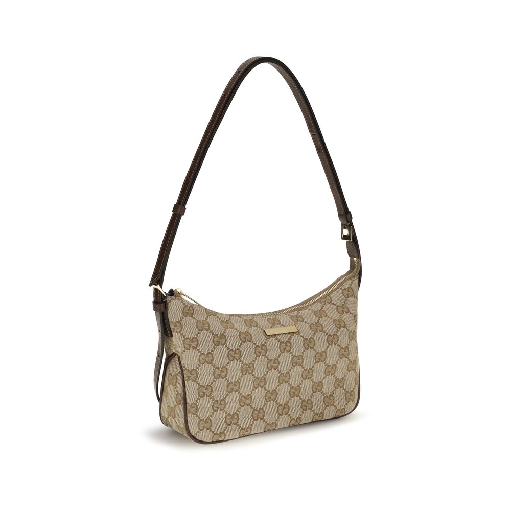 Gucci - Beige Fabric Shoulder Bag