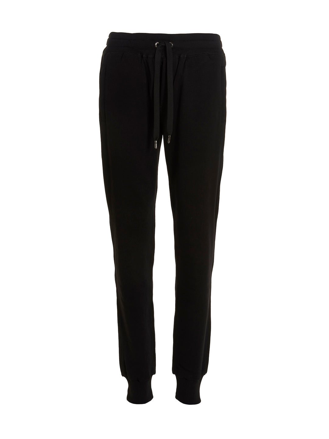 Dolce &amp; Gabbana Black Cotton Joggers (Workout Pants)