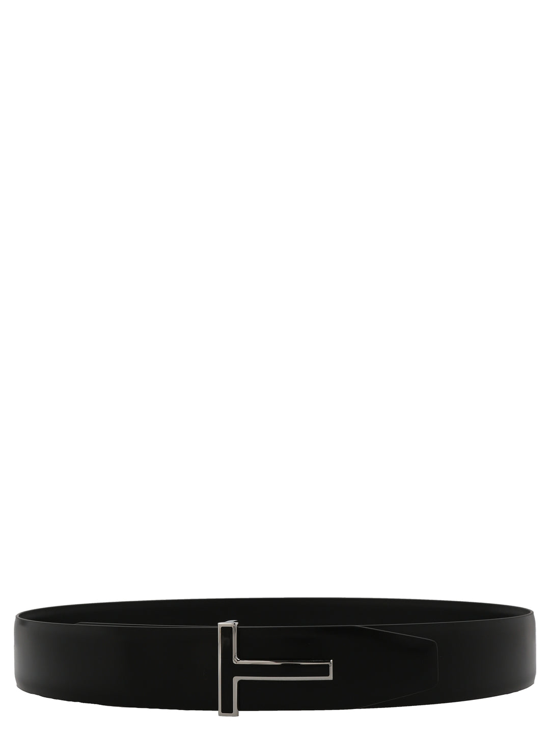 Tom Ford Black Calfskin Regular Belt