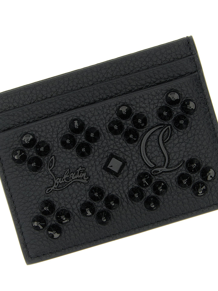 Christian Louboutin Black Calfskin Cardholder