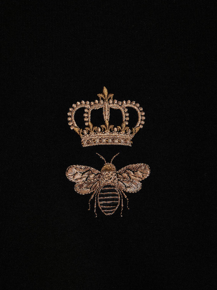 Dolce &amp; Gabbana Black Cotton Sweatshirt