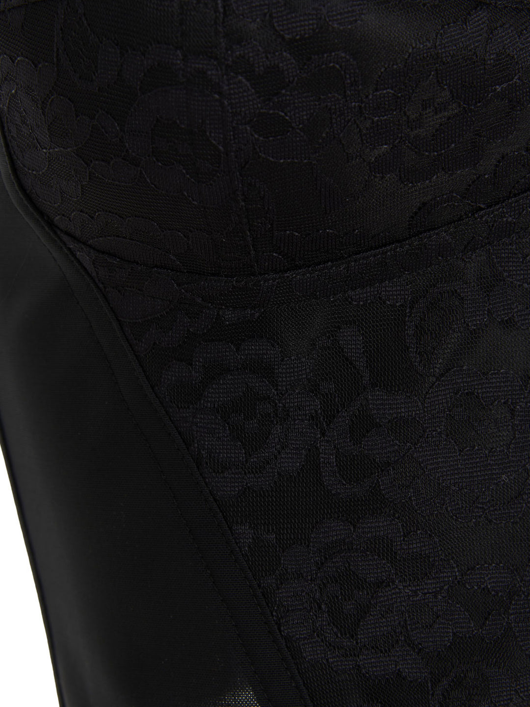 Dolce &amp; Gabbana Black Polyamide Tank Tops