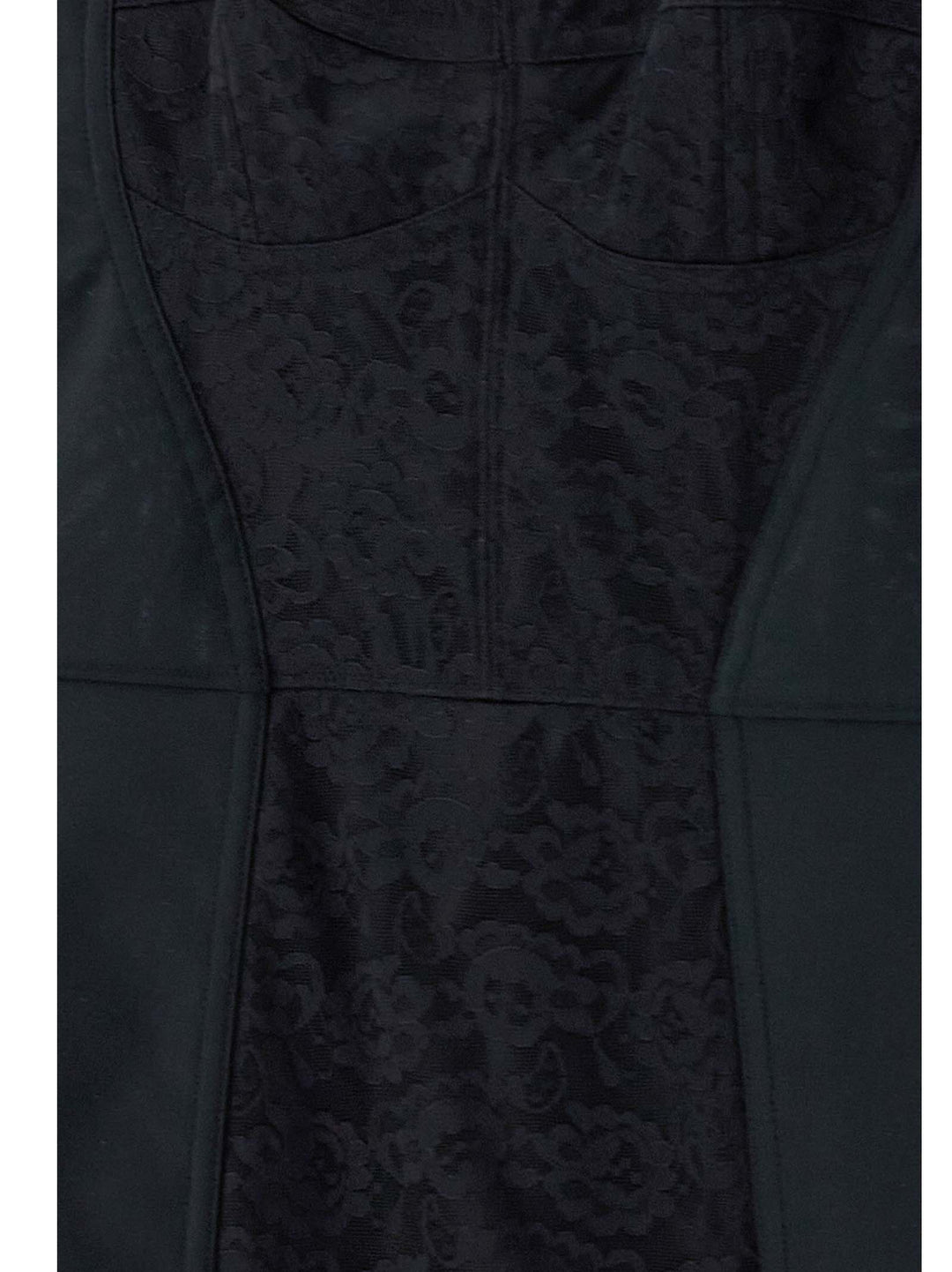 Dolce &amp; Gabbana Black Polyester Short Dress