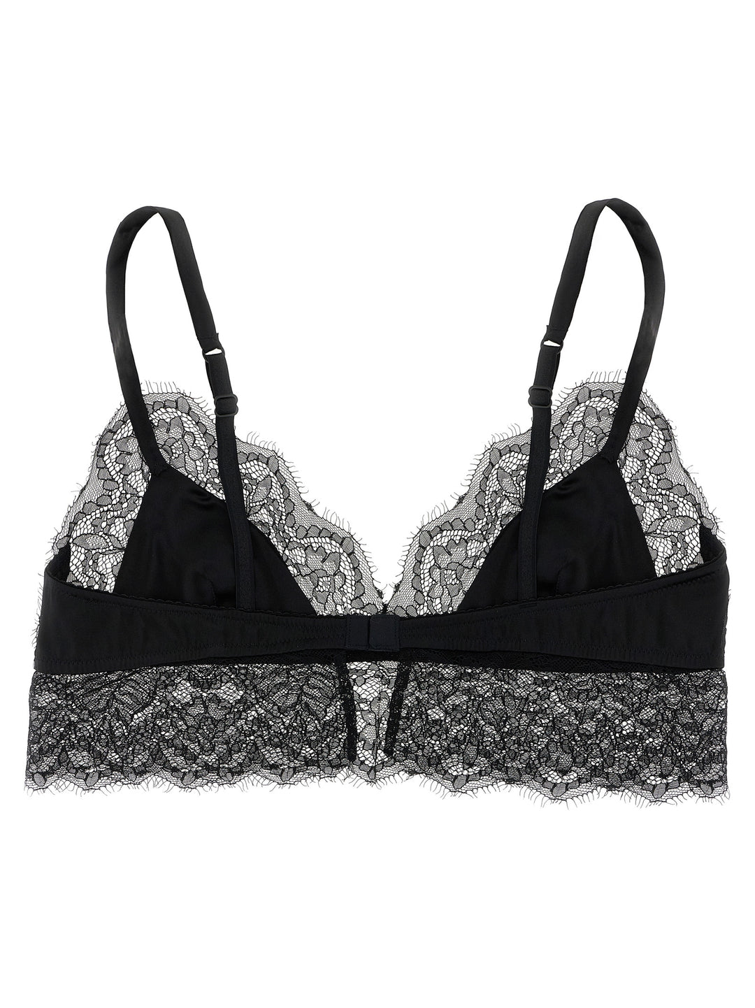 Dolce &amp; Gabbana Black Silk Bra