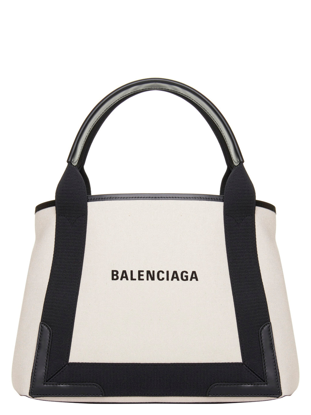 Balenciaga Bicolor Canvas Tote Bag