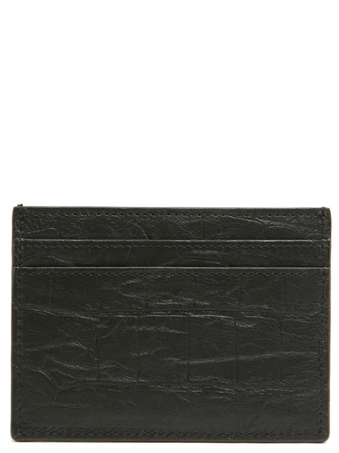 Saint Laurent Black Lambskin Cardholder