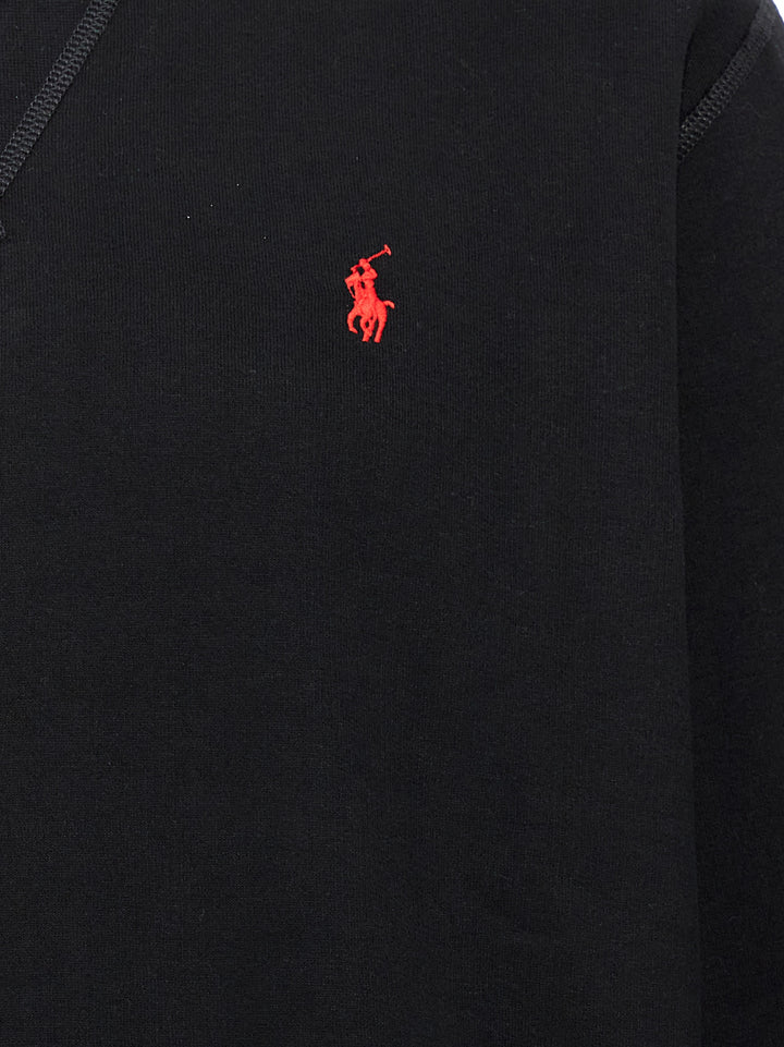 Polo Ralph Lauren Black Cotton Sweatshirt