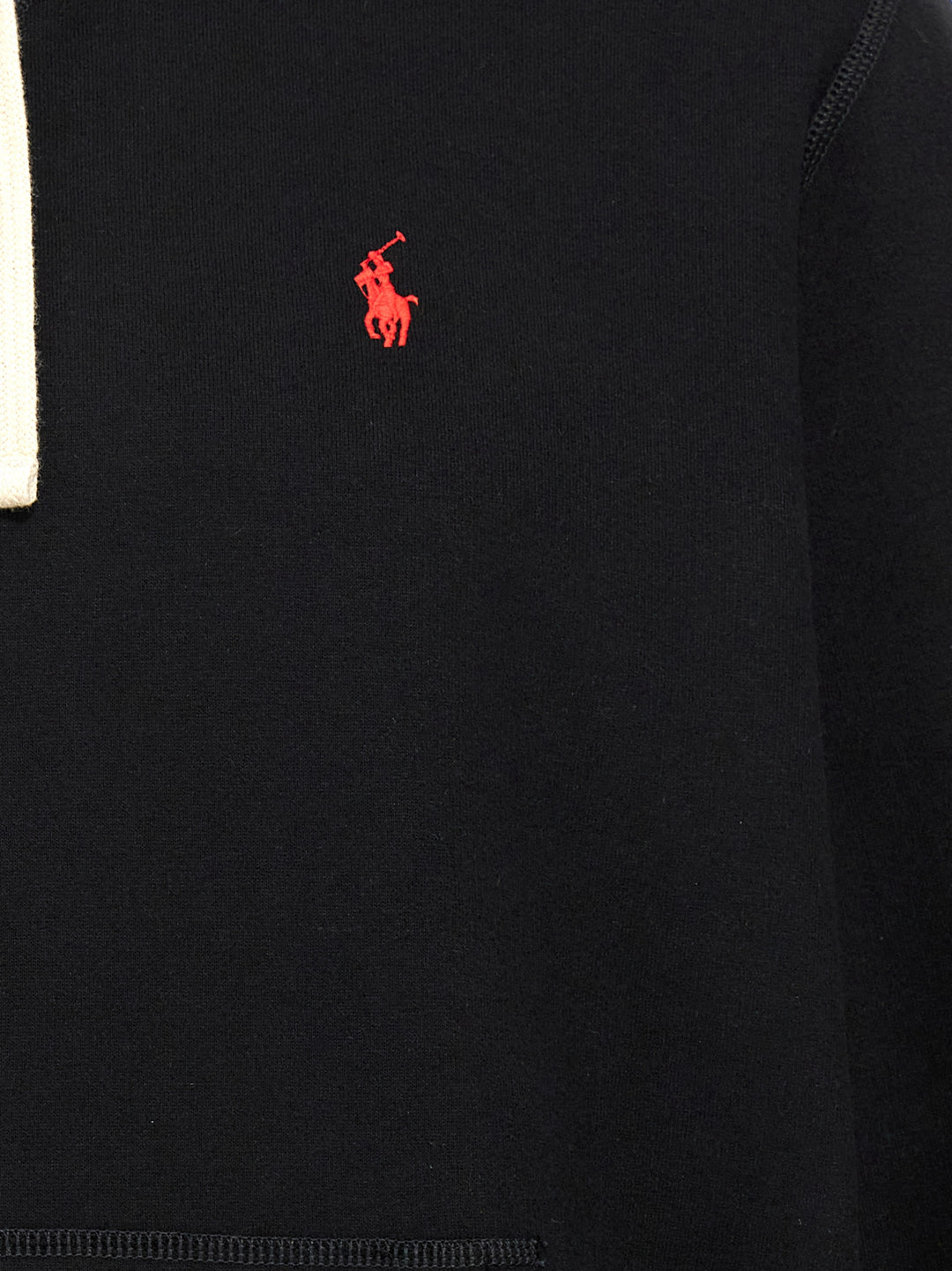 Polo Ralph Lauren Black Cotton Sweatshirt