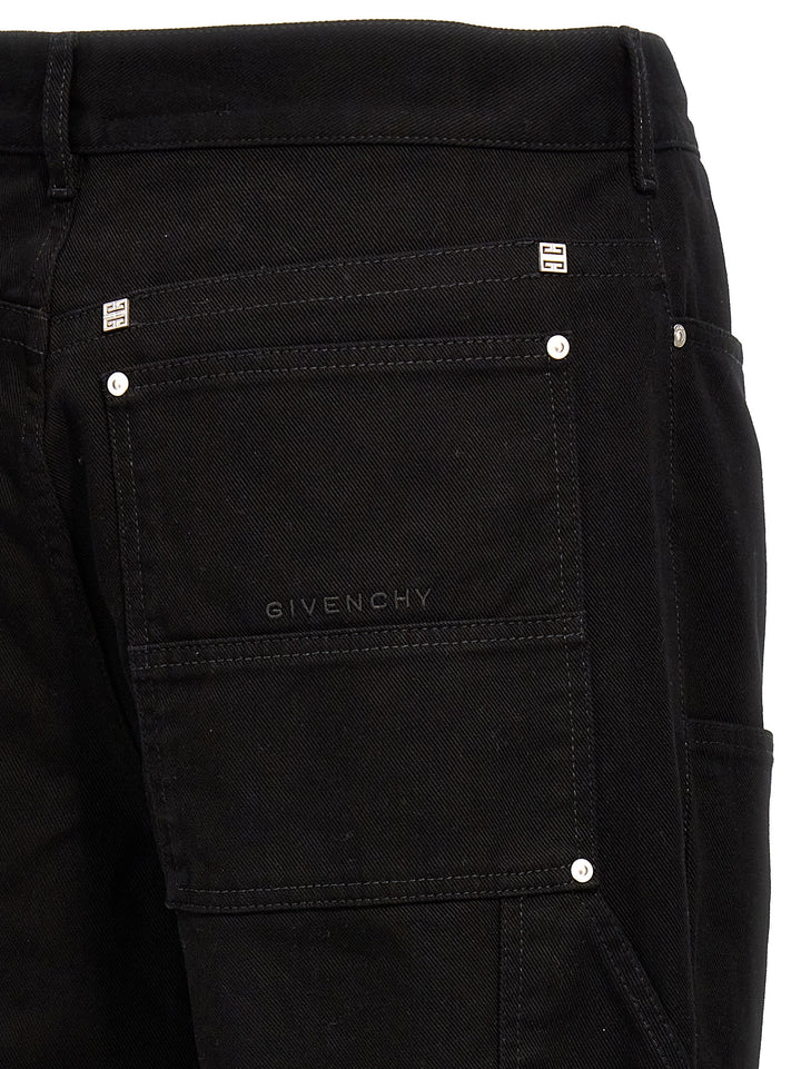 Givenchy Black Cotton Jeans Denim
