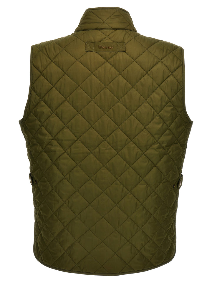 Barbour Bicolor Polyester Sleeveless Jacket