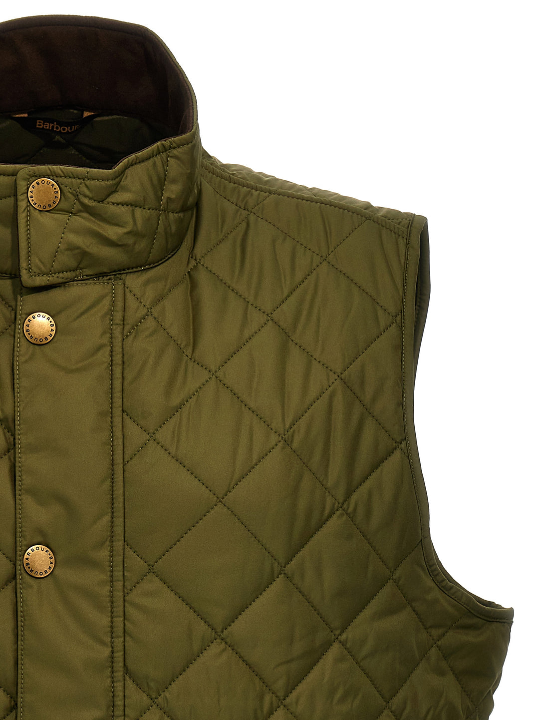 Barbour Bicolor Polyester Sleeveless Jacket