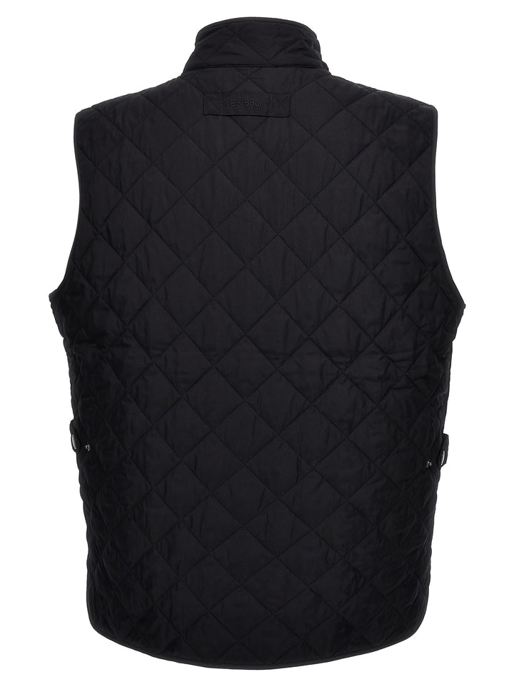 Barbour Blue Polyester Sleeveless Jacket