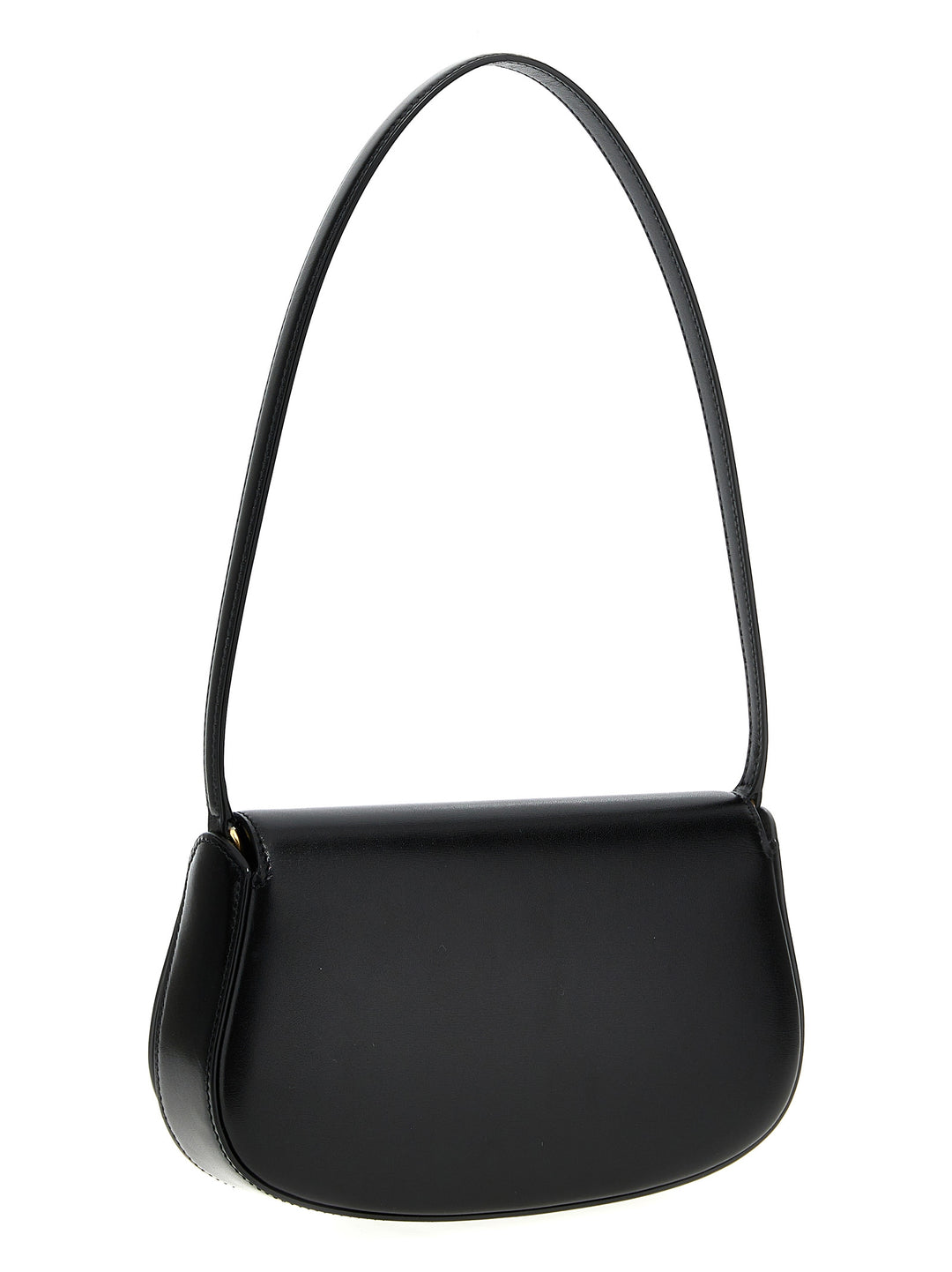 Saint Laurent Black Calfskin Shoulder Bag