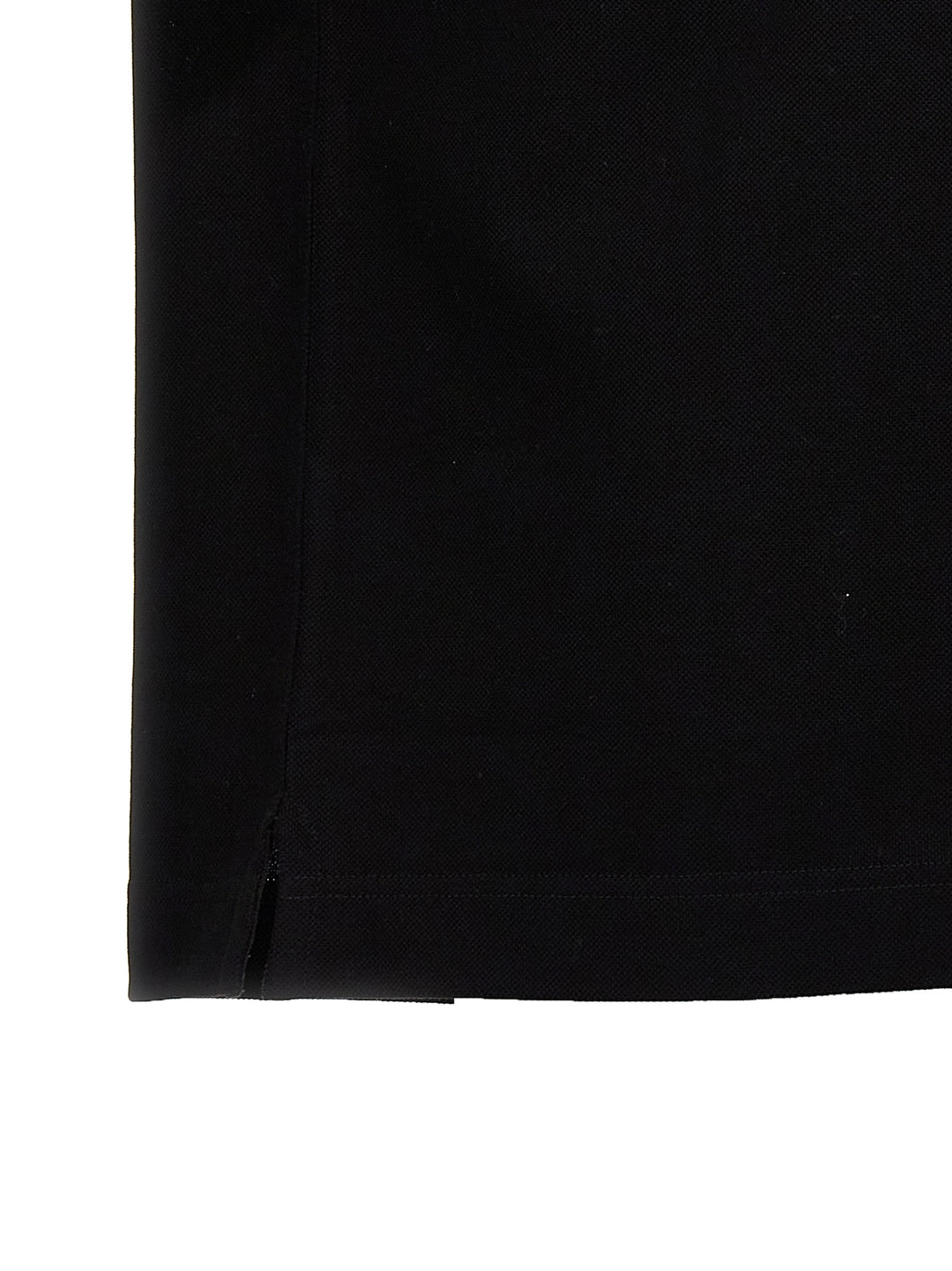 Givenchy Black Cotton Polo Shirt