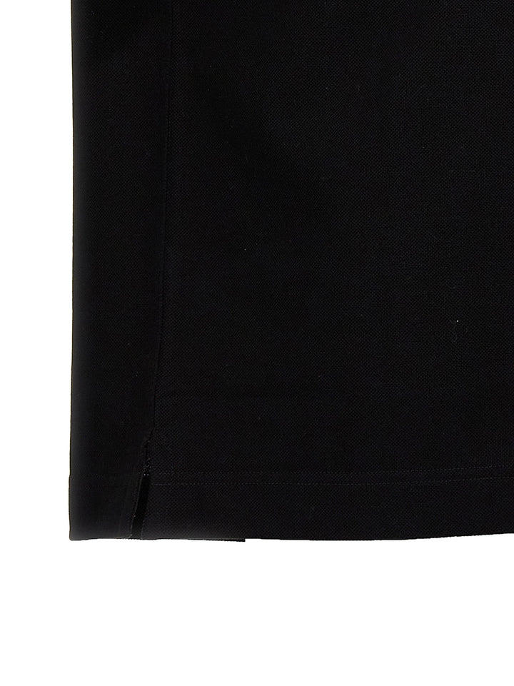 Givenchy Black Cotton Polo Shirt