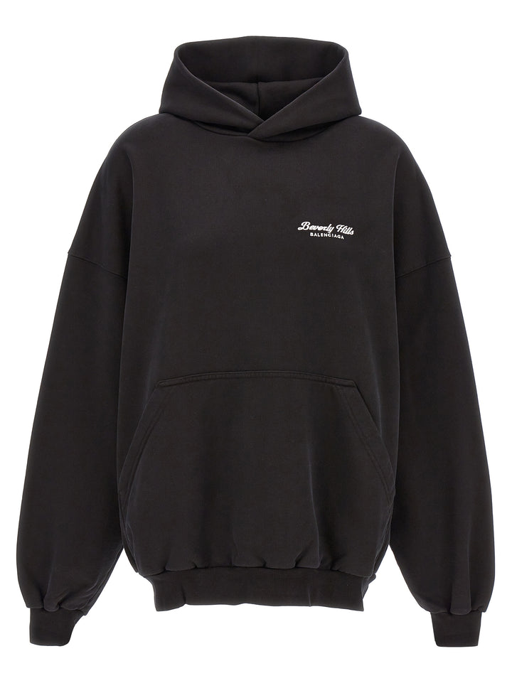 Balenciaga Bicolor Cotton Hoodie